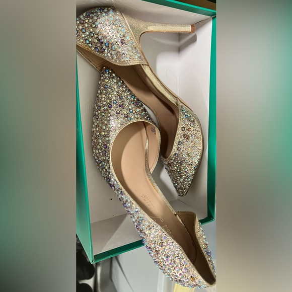 Like New Rhinestone Heels - Picture 2 of 5